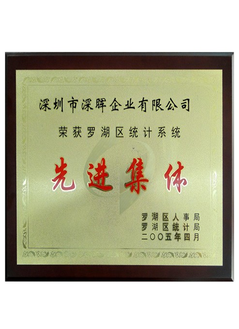 先進(jìn)集體證書(shū)